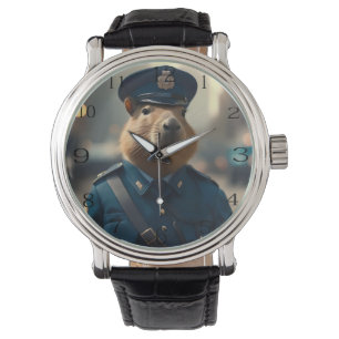 Officer Capybara The Policeman, Watch
