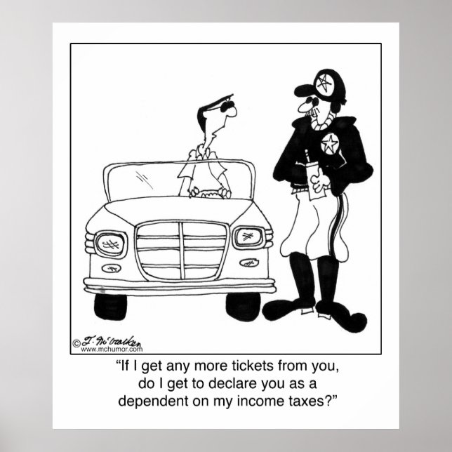 Officer declared as a dependant: poster (Front)