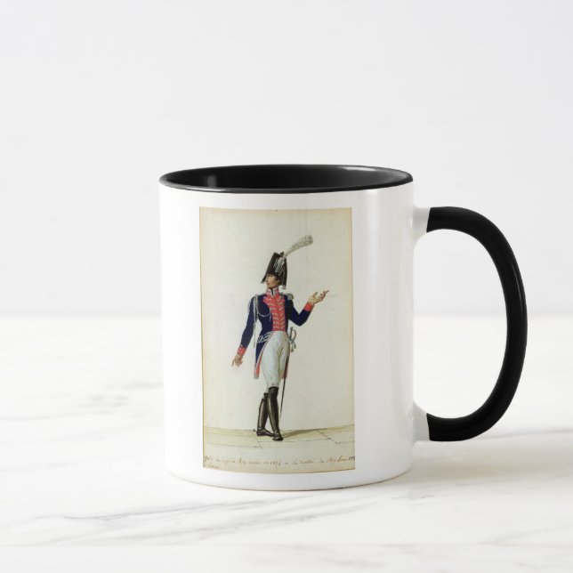 Officer of the Garde du Corps Mug (Right)