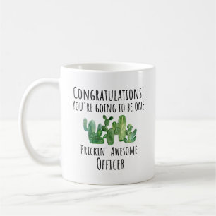 Officer Promotion Police Naval Graduation Coffee Mug