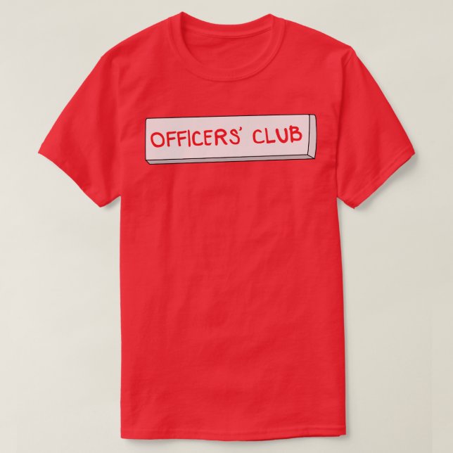 Officers Club T-Shirt (Design Front)