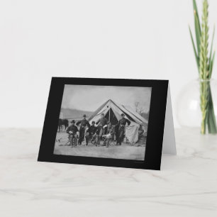 Officers in Gettysburg 1863 Card