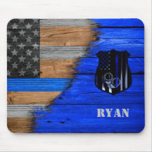 Officers Named Mouse Pad