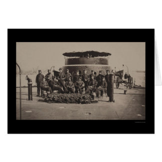 Officers on the Deck of the USS Monitor 1861