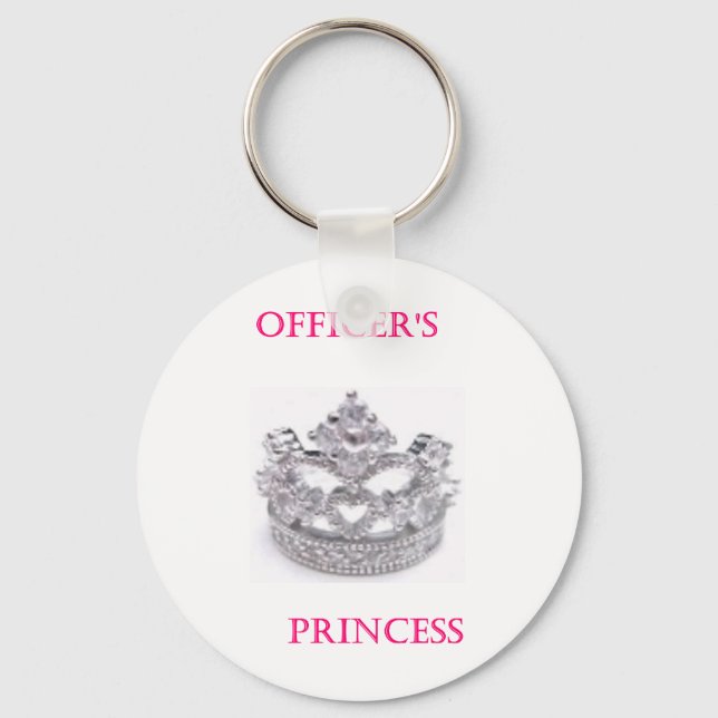 Officer's Princess Key Ring (Front)