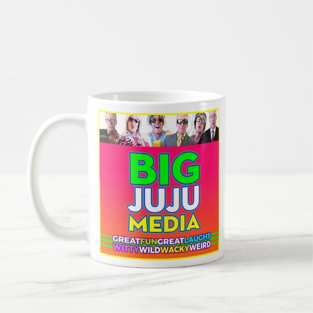 Official 2018 Big JuJu Media Coffee Mug (Left)