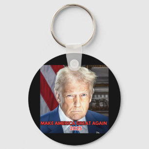 Official 2025 Inaugural Portrait Of President Dona Key Ring