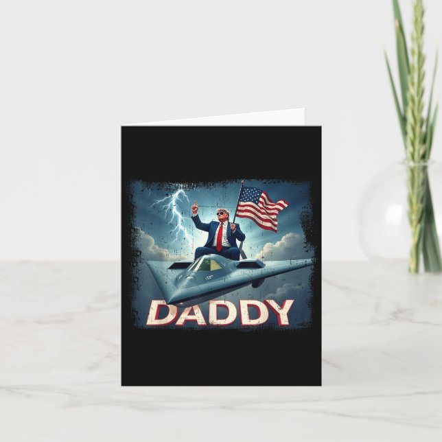 Official 2025 Trump Daddy _1  Card (Front)