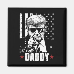 Official 2025 Trump Daddy Official 2025 Trump Dadd Magnet