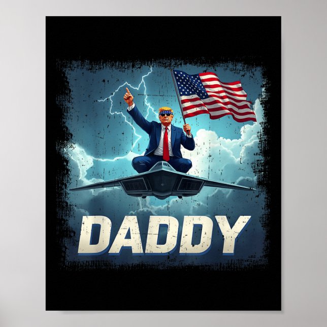 Official 2025 Trump Daddy  Poster (Front)