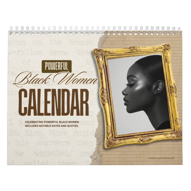Official 2026 Powerful Black Women Calendar (Cover)