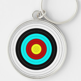 OFFICIAL ARCHERY TARGET ~ KEY RING