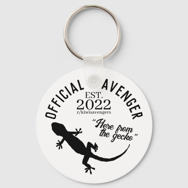 Official Avenger Keychain (Front)