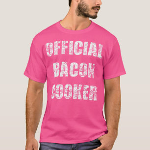 Official Bacon Cooker Funny Family Camping Group T T-Shirt
