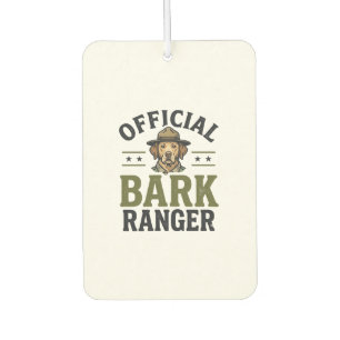 Official Bark Ranger Dog Vintage Graphic_1 Car Air Freshener