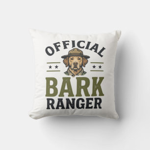 Official Bark Ranger Dog Vintage Graphic_1 Cushion