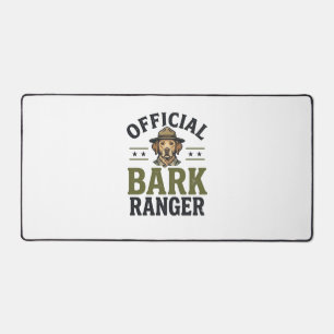 Official Bark Ranger Dog Vintage Graphic_1 Desk Mat