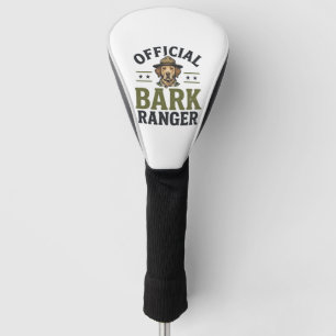 Official Bark Ranger Dog Vintage Graphic_1 Golf Head Cover