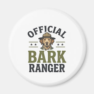 Official Bark Ranger Dog Vintage Graphic_1 Magnet
