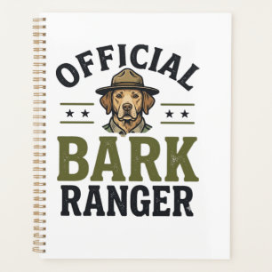 Official Bark Ranger Dog Vintage Graphic_1 Planner