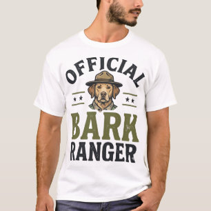 Official Bark Ranger Dog Vintage Graphic_1 T-Shirt