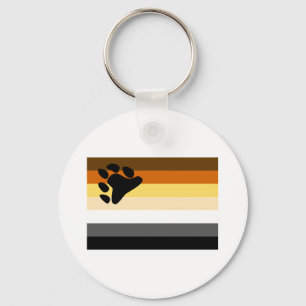 OFFICIAL BEAR PRIDE FLAG KEY RING