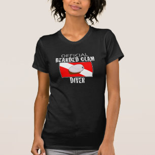 Official Bearded Clam Diver T-Shirt