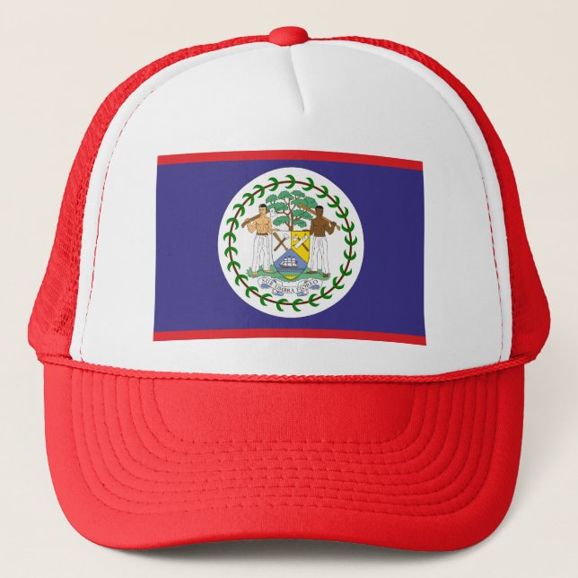 Official belise flag trucker hat (Front)