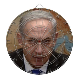 official benjamin netanyahu dartboard
