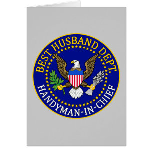 Official Best Husband Department Seal