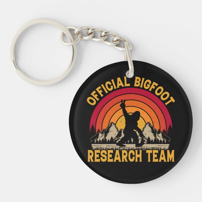 Official Bigfoot Research Team Key Ring (Front)