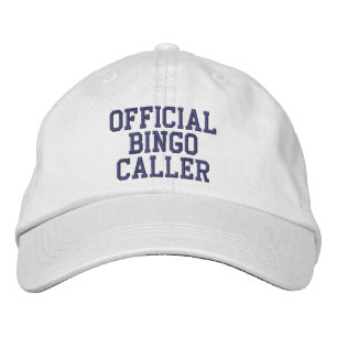 Official BINGO Caller Embroidered Hat