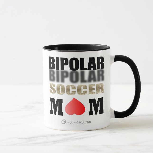 Official Bipolar Soccer Mum Mug (Right)