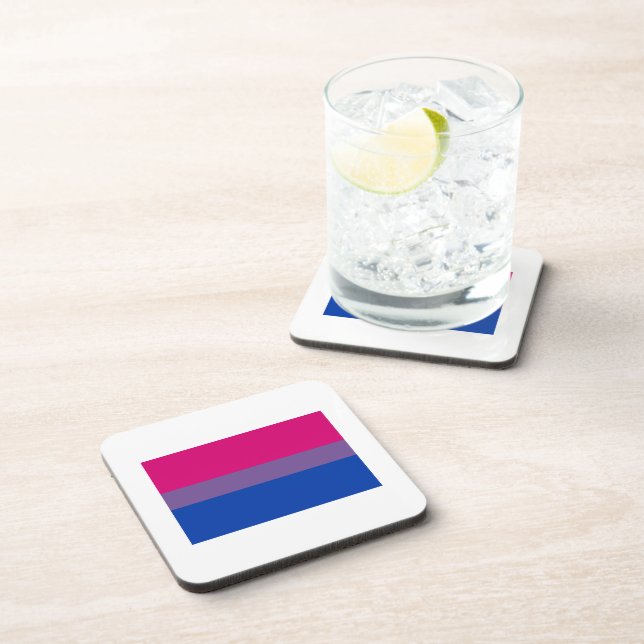 OFFICIAL BISEXUAL PRIDE FLAG COASTER (Right Side)