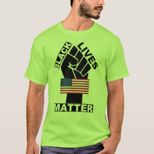 Official Black Lives Matter USA Flag collection 2 T-Shirt
