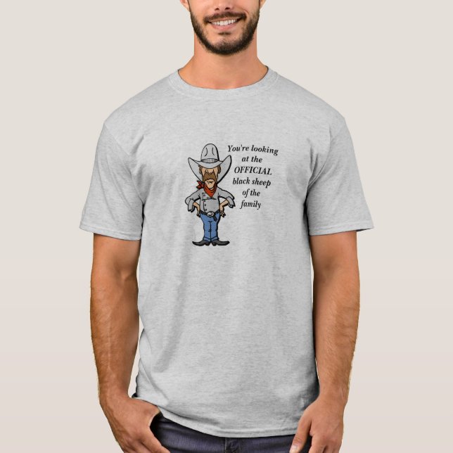 Official Black sheep T-Shirt (Front)