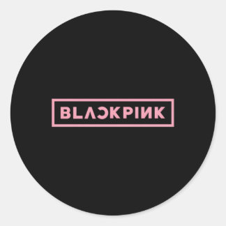 Official Blackk The Album Black Classic Round Sticker