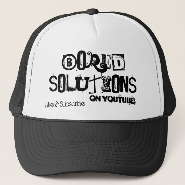 Official Bored Solutions Classic Hat (Front)