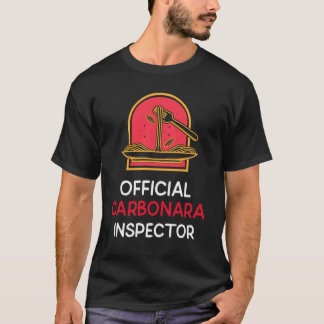Official Carbonara Inspector T-Shirt