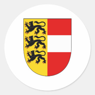 Official Carinthia Coat of Arms Austria Symbol Classic Round Sticker