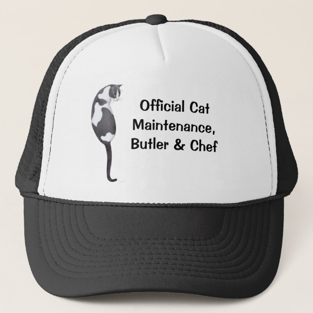 Official Cat Maintenance Mesh Hat (Front)