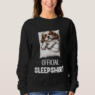Official Cavachon Sleepshirt Cute Dog Lover Pajama Sweatshirt