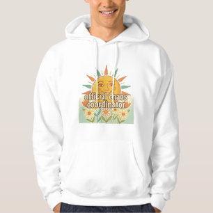 Official Chaos Coordinator Vintage Sun Design Hoodie