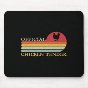 Official Chicken Tender Funny Food Chicken Farming Mouse Mat