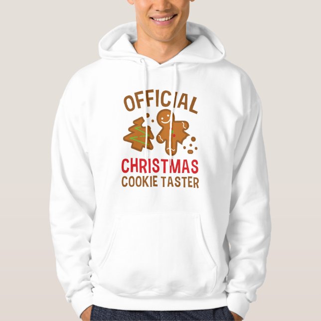 Official Christmas Cookie Taster Hoodie (Front)