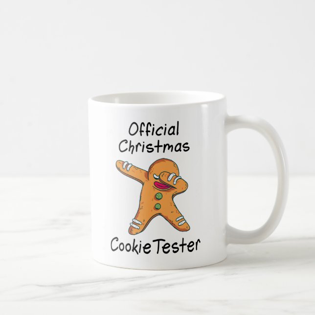 Official Christmas cookie tester Coffee Mug (Right)