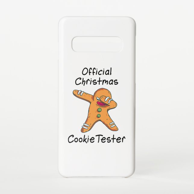 Official Christmas cookie tester Samsung Galaxy Case (Back)