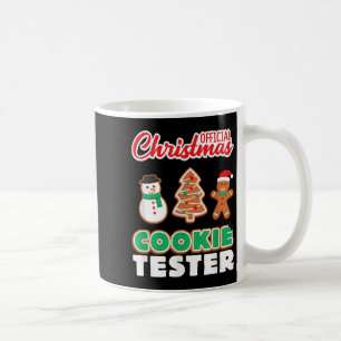 Official Christmas Cookie Tester T Shirt Xmas Cute Coffee Mug