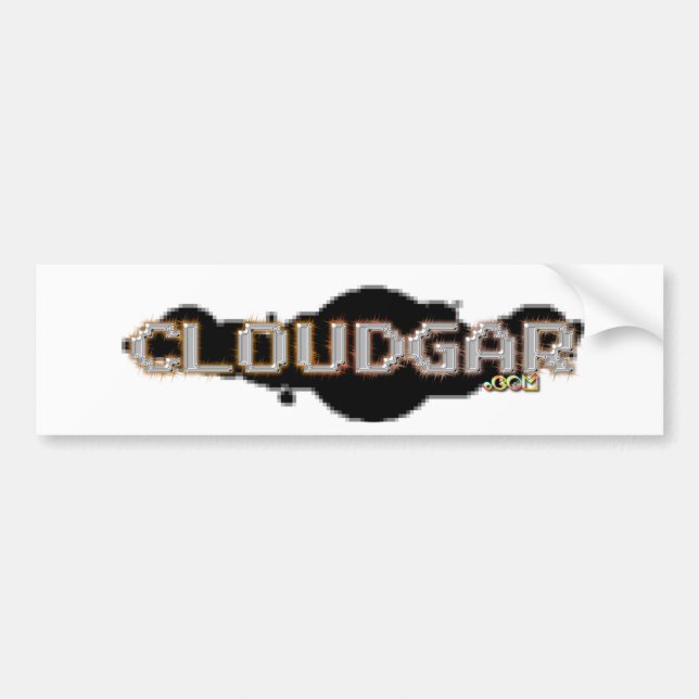 Official CLOUDGAR.com Sticker (Front)