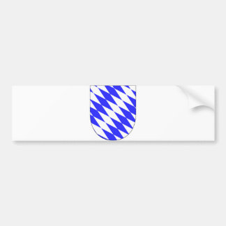 Official Coat of Arms Bavaria Germany Symbol Bumper Sticker